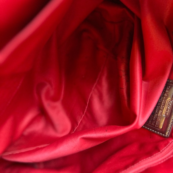 Coach Poppy graffiti tote Purse y2k - Picture 9 of 11